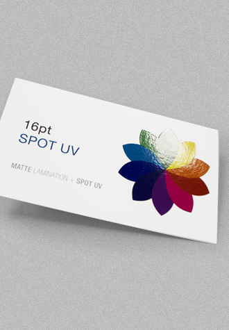 15pt Spot UV Cards (300gsm)